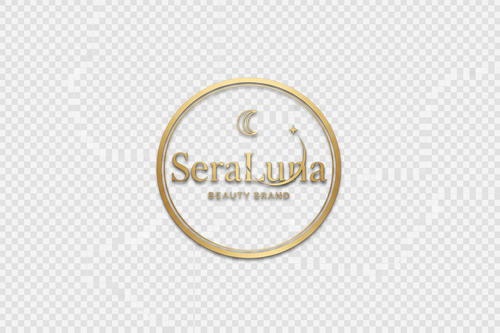 SeraLuna Logo - Bold Gold